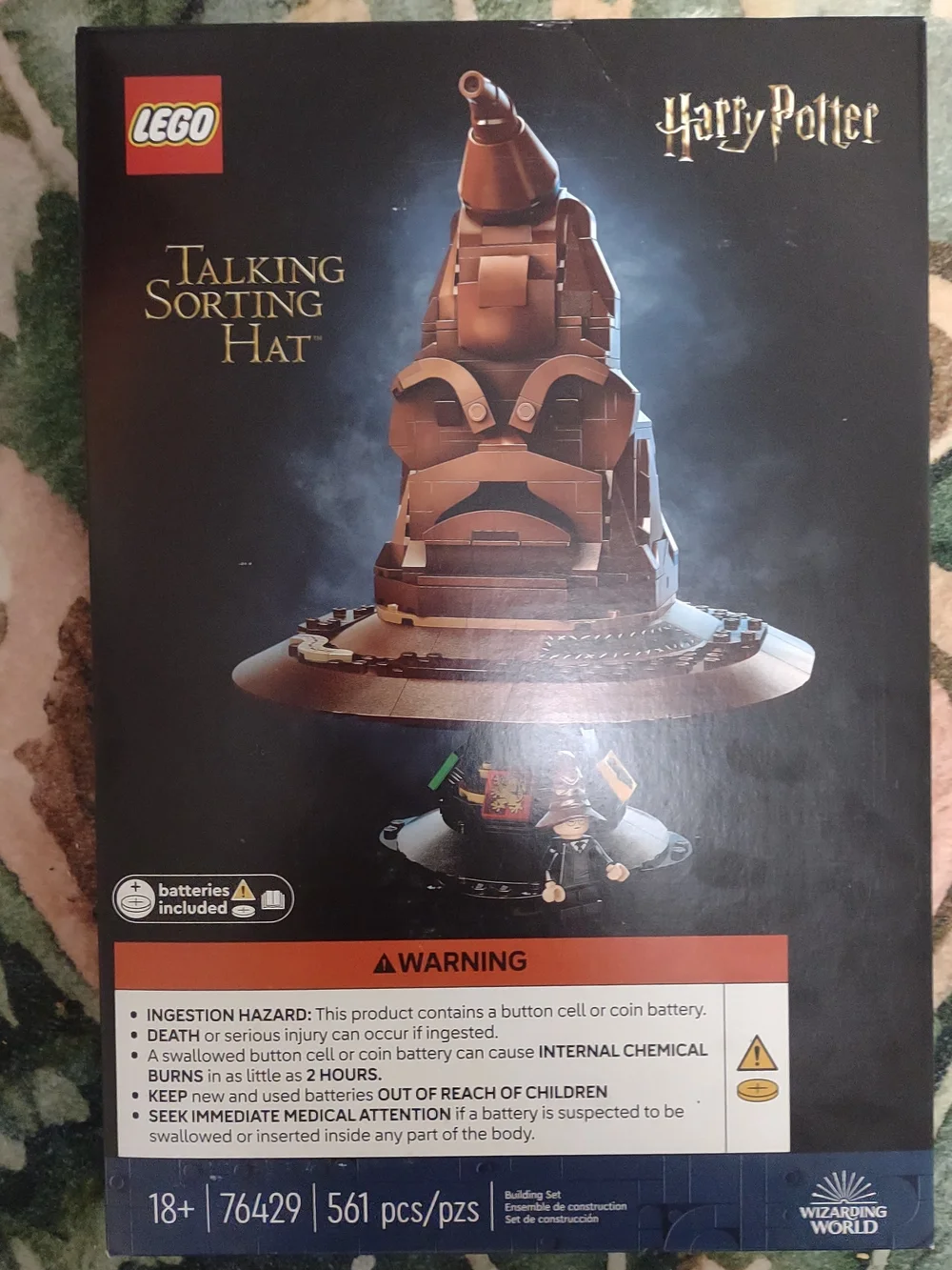 LEGO Harry Potter Sorting Hat Collectible Build BRAND NEW